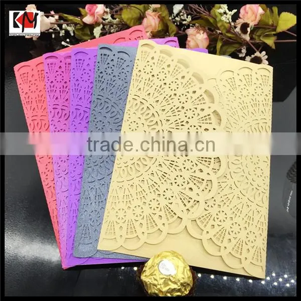 Luxury Paper Wedding Invitation Card for Sale photo-2