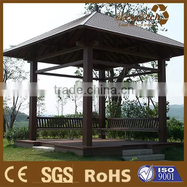 Wpc Composite Wood Gazebo With Ios9001 Certificate