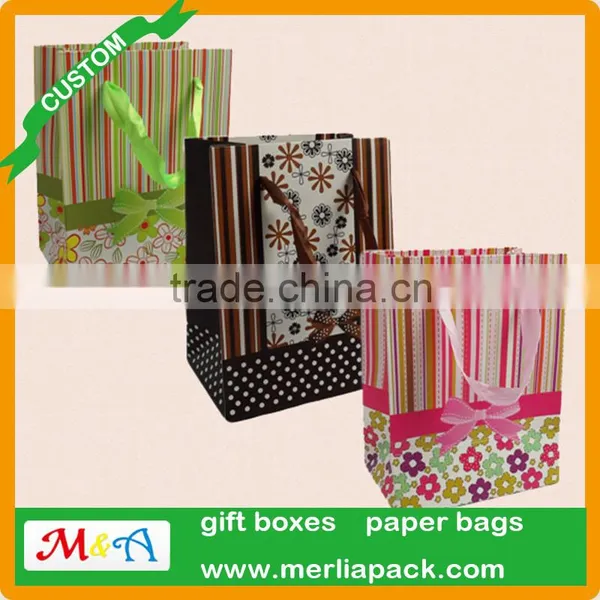 Starlit Luxury Paper Gift Bag Medium Polka Dot Portrait Revel Bags photo-2