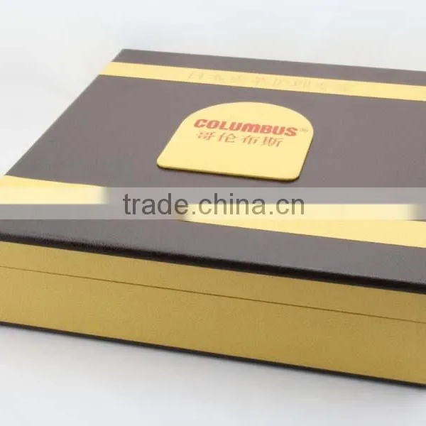 Luxury Handmade Wooden Gift Box With EVA Insert and Handle photo-4