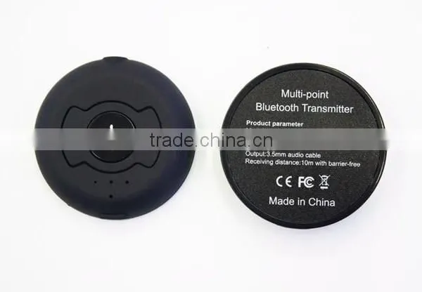 One With Two Bluetooth Transmitter Bluetooth Headset CSR4.0 Simultaneously Connect Two Bluetooth Audio Adapter photo-3