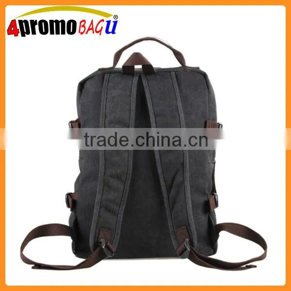Latest Fashion Quality Laptop Bag Canvas School Backpack Wholesale photo-3