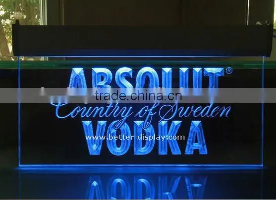 Custom Clear Acrylic Led Name Plate Sample photo-3