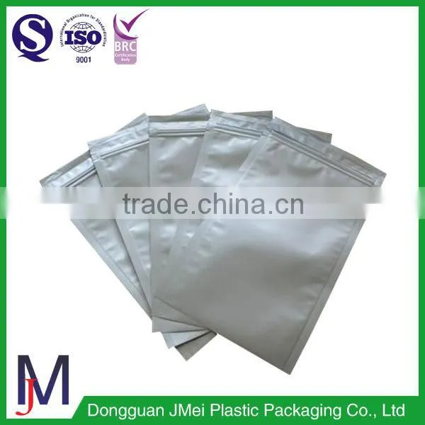 Hot Selling Plastic Zipper Pouch Bag in China Factories/heat Sealed Plastic Snack Food Bag With Zipper