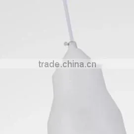 Metal Modern Single Cheap White Outside Gold Inside Pendant Lamp photo-3
