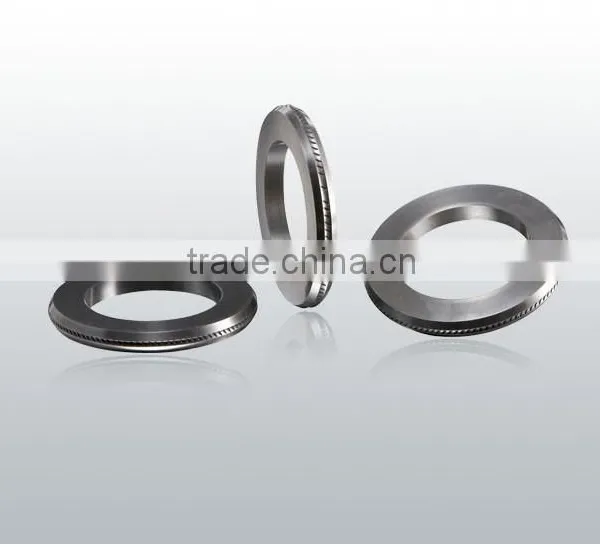 Super Various Diameter High Speed Wire Tungsten & Cemented Carbide Pinch Roll Ring Ring Blue photo-3