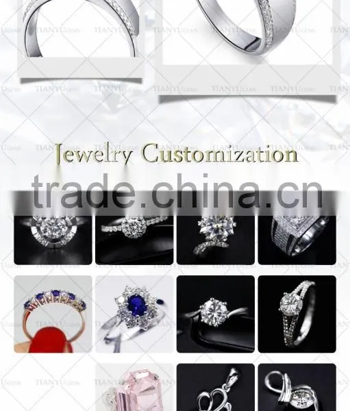 1.5 ct White Color G Moissanite Diamond Sliver Ring for Men photo-4