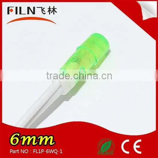 Plastic High Light 8mm 24v Yellow Blue Red Green White Led Control Panel Indicator Light photo-4
