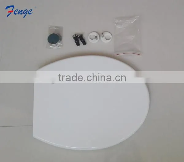 Super High Quality Homely Washroom Raw UF Material Colorful Hand Printed Toilet Seat Cover photo-3