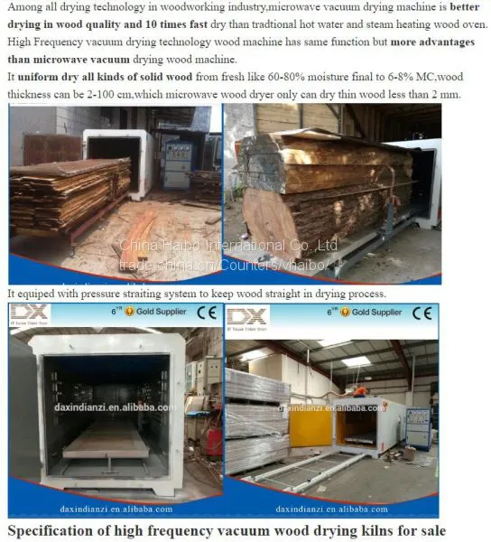 High Frequency Vacuum Wood Dryer photo-5