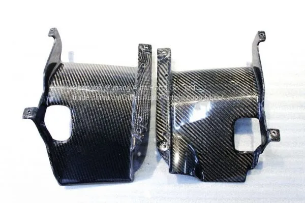 08-12 Mitsubishi Lancer Evolution EVO X Carbon Fiber Intercooler Side Plates