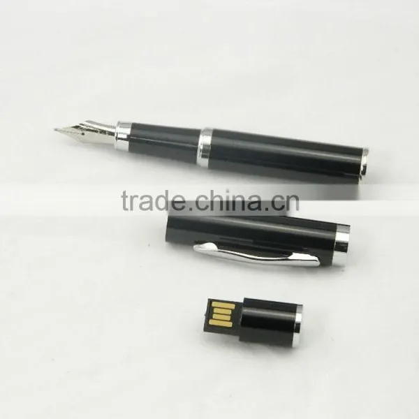 China Goods Wholesale Usb Fountain Pen, Buy Direct From China Usb Pen Drive , Logo Personalized Pen photo-2
