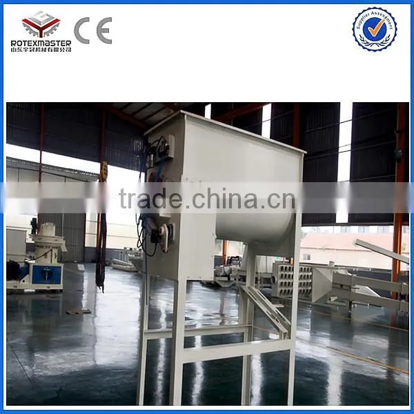 2015 Factory Price Single Shaft Twin Screw Mixer for Animal Feed Mixing photo-3