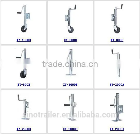 Trailer Jack With Rubber Wheel photo-5