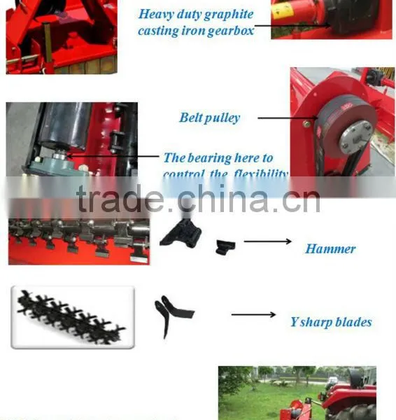 CE Farm Tractor Mounted Grass Cutting Flail Mowers photo-4