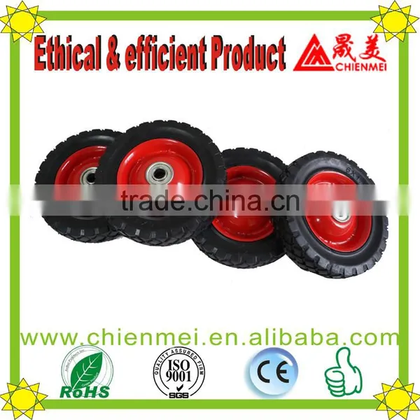 The Most Popular 7"X1.5 Rubber Wheel/Metal Rim Wheel/Pneumatic Wheels/Ruled Wheel photo-4
