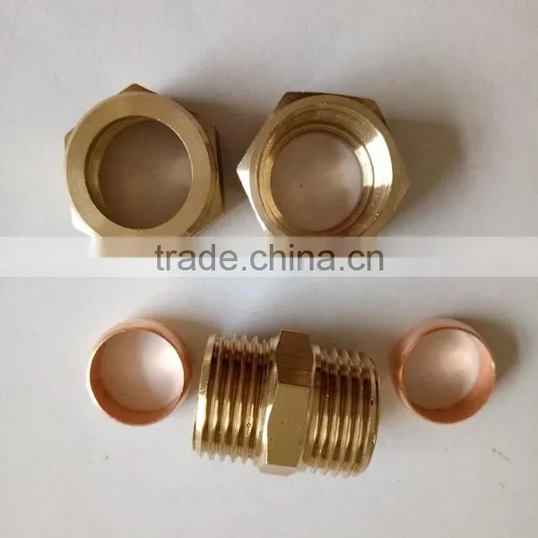 Best Quality Equal Coupling PEX-AL-PEX Pipe Fitting Compression Coupling photo-3