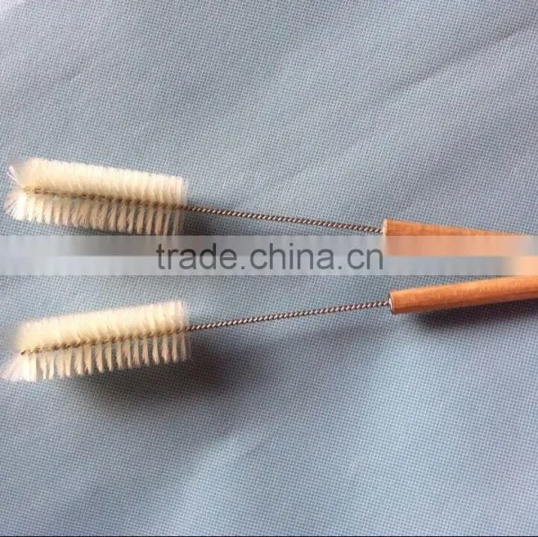 Wooden Handle Nylon Bottle Cup Brush Clean Brush photo-2