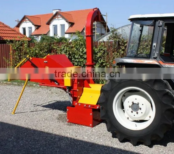 New Design Top Quality Tractor PTO Drived Wood Chipper Wood Shredder Model Wc08 With CE TUV GS Certification photo-2