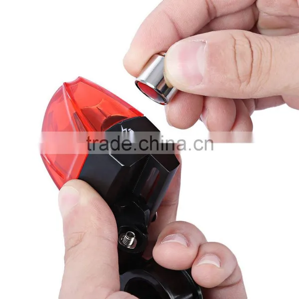 Ansuo AZ - 200 Bicycle Lights Bike Safety Warning 2 LEDs Magneto Electric Bicycle Tail Light Bicycle Accessories Part photo-4