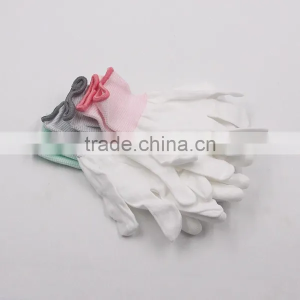 High Quality Cleamroom Safety Gloves PU Knitted Nylon Anti-static Carbon Fiber Gloves photo-4