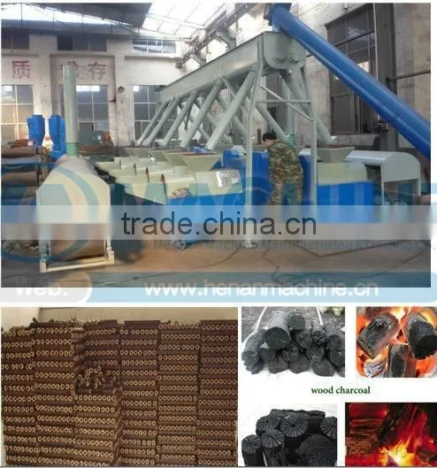 500kg/h Wood Chips Sawdust Briquette Extruder Machine Product Line photo-2
