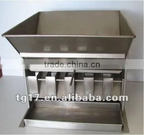 stainless steel sample splitter