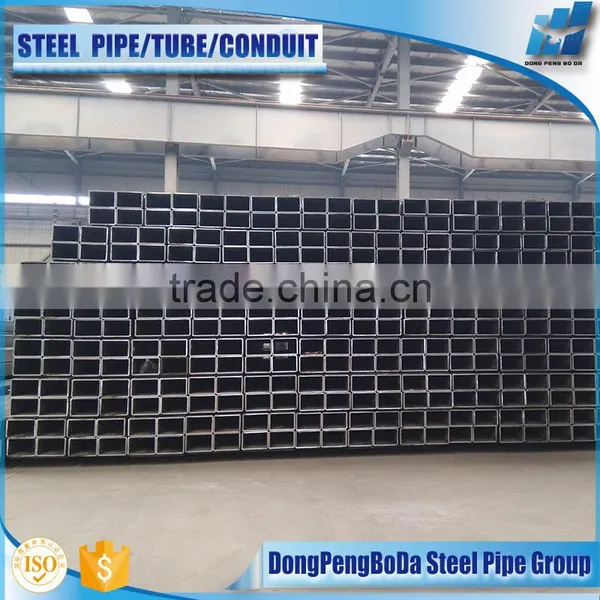 Black Hollow Section Welded 180*180mm Square Iron Pipe photo-2