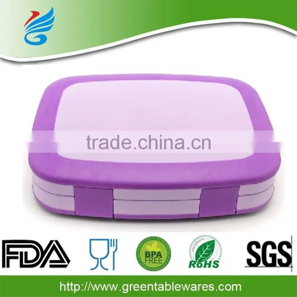 Bento to go Style 4 Compartment Leakproof Bento Lunch Box Container for Kids photo-2