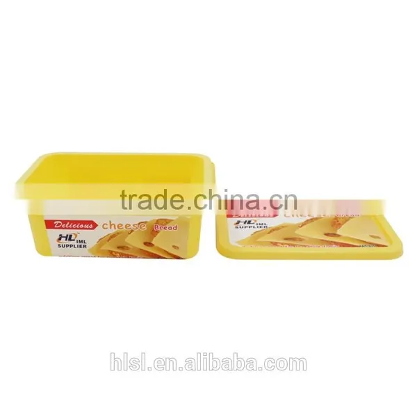 Rectangular Peanut Butter Jar With Lid, Plastic Food Containers With Lids photo-4