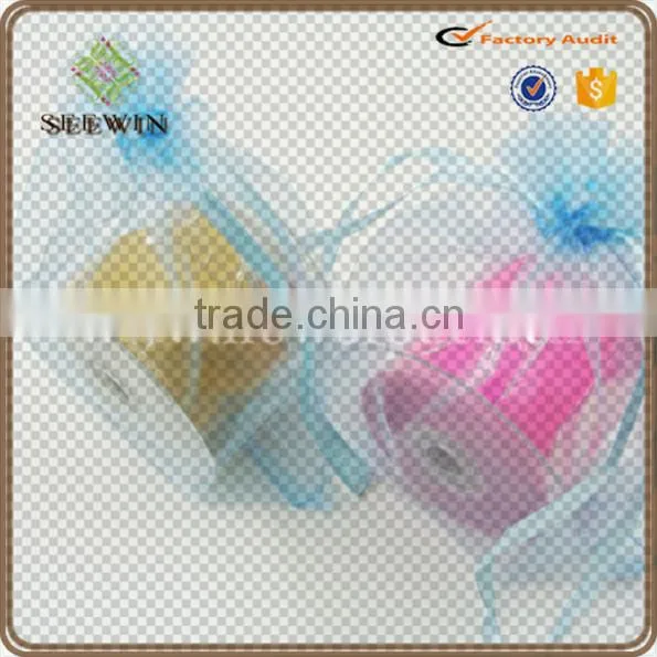 2016 Hotsale Cheap Organza Holiday Gift Round Pouch Drawing Bags for Jewelry photo-5