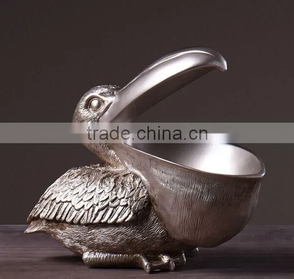 Funny Pelican Resin Decorative Storage Boxes photo-2