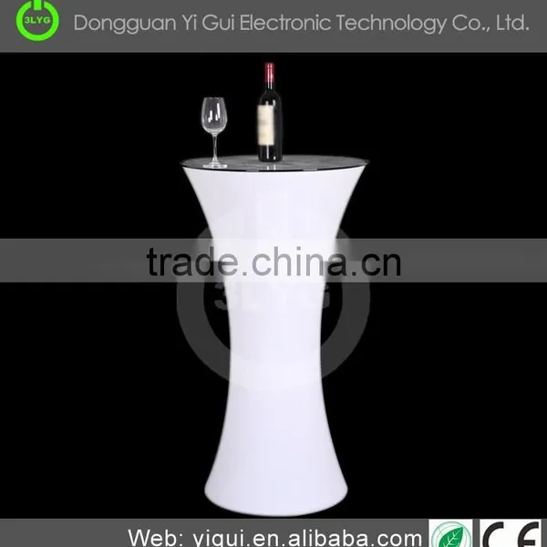 LED 16 Color Switching Bar Table Lighting up PE Plastic Standing Table Cocktail Table photo-5