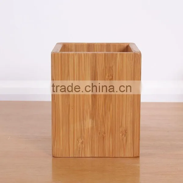 Multifunction Wood Desk Pen Holder photo-2