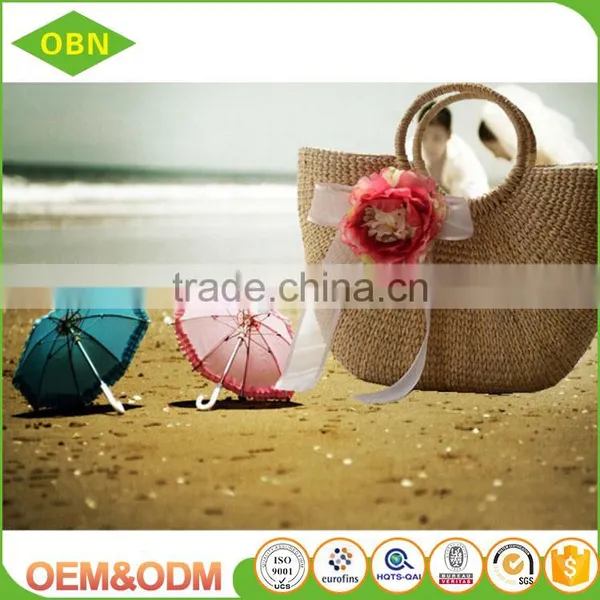 Latest Design Suit to Ladies Tote Bag Cheap Hand-woven Nature Straw Beach Bag Basket Bag photo-6