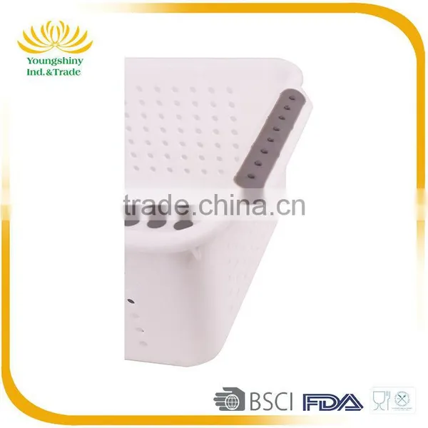 OEM Design Eco-friendly Kitchen Big Bread Empty Fruit Plastic Storage Basket photo-6