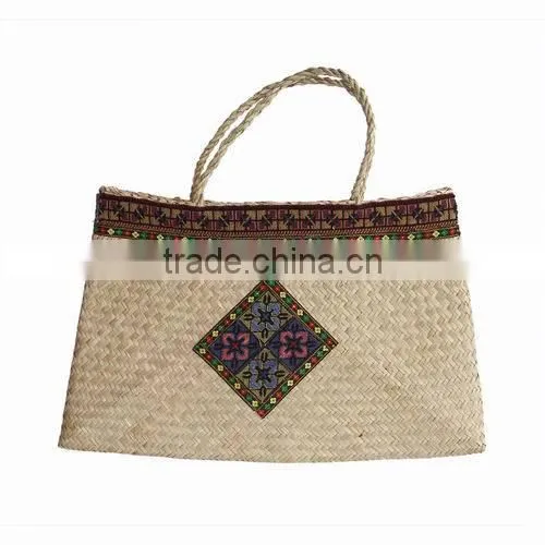 Eco Friendly Natural Seagrass Traw Handbag photo-4