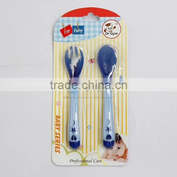 Kids Blue Temperature-sensing Spoon