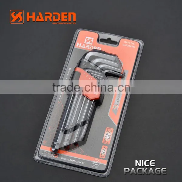 Professional 9PCS Long Ball Point Hex Key Wrench photo-3