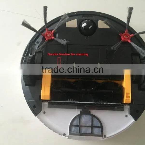 Auto-charging Wet and Dry Mopping Robotic Planning Vacuum Cleaner With Wifi photo-3