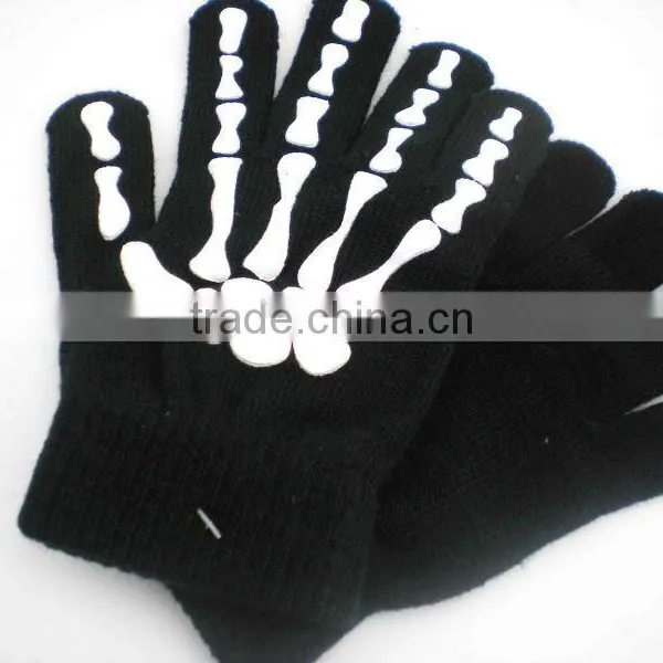 Neon Halloween Gloves