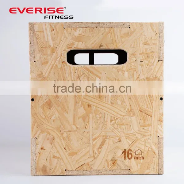 3 in 1 Crossfit Wooden Puzzle Plyo Box photo-2