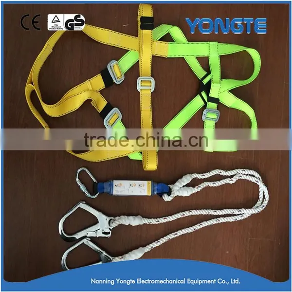 CE Certificated Full Body Protection Safety Harness photo-3