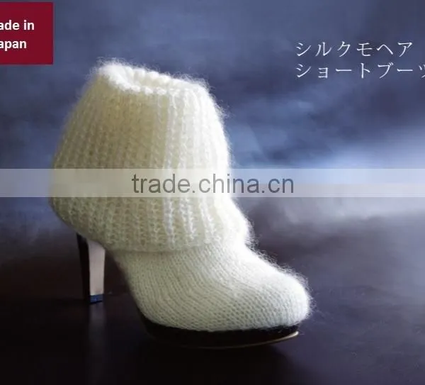 Stylish and Luxury Shoe Ladies Boots With Comfortable Fabric Made in Japan photo-4