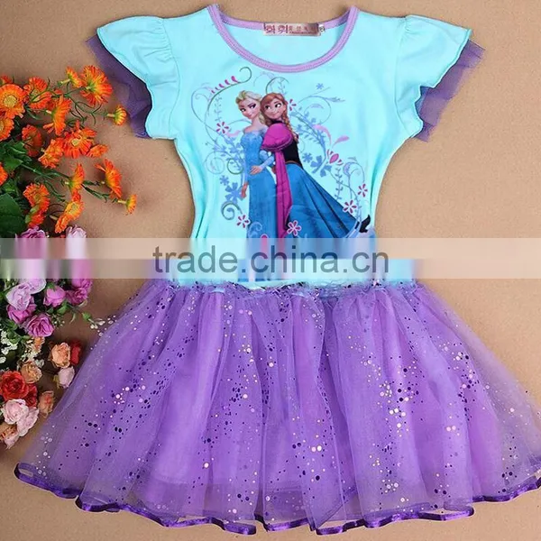 Sunshne Wholesale New 2015 Summer Kids TUTU Dress New Baby Girl Dress Sequin Dresses Fashion Baby & Kids Clothing