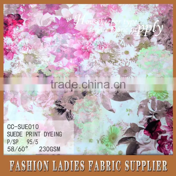 New Design Suede Print Dyeing With Brids for Girl's Garment 100%poly Printed Georgette 110gsm photo-3