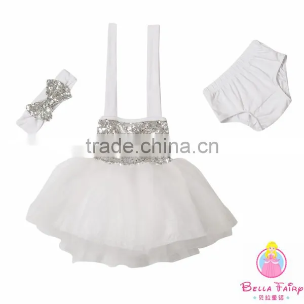 New Fashion Designs Sequin Dress for Baby Girls photo-6