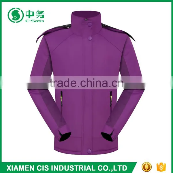 New Style Winter Warm Hooded Softshell Clothing Women Snowboard Jacket photo-4