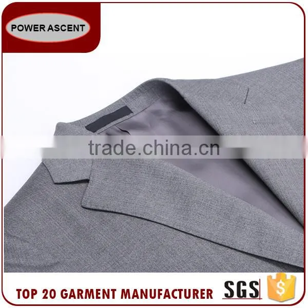 Wholesale Custom New Design Suit Fabric 2 Piece Coat Pant Men Suit photo-4
