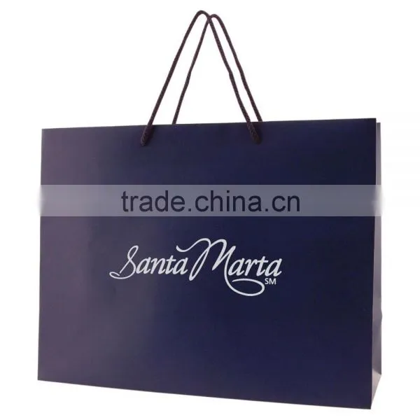 Matte Laminated Eurotote Shopping Bag - Features Cardboard Bottom, Dimensions Are 13" x 5" x 10" and Comes With Your Logo. photo-4